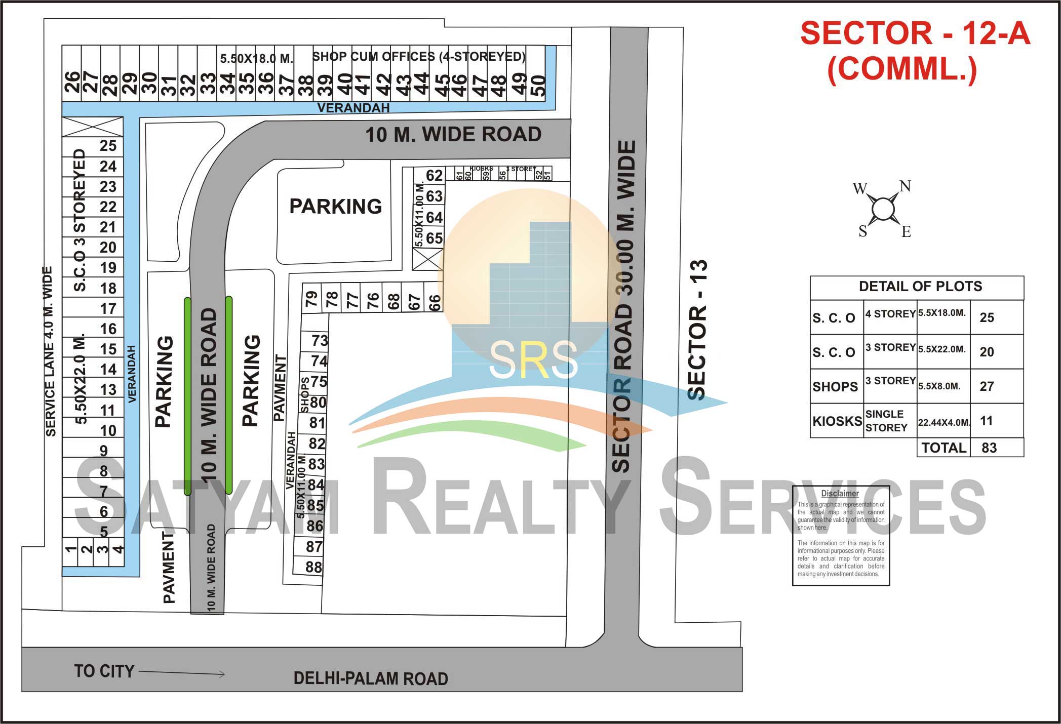 gurgaon map sector 55